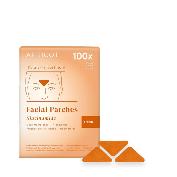 APRICOT przeciwzmarszczkowe plastry na twarz "it's a skin-vestment" 100 szt