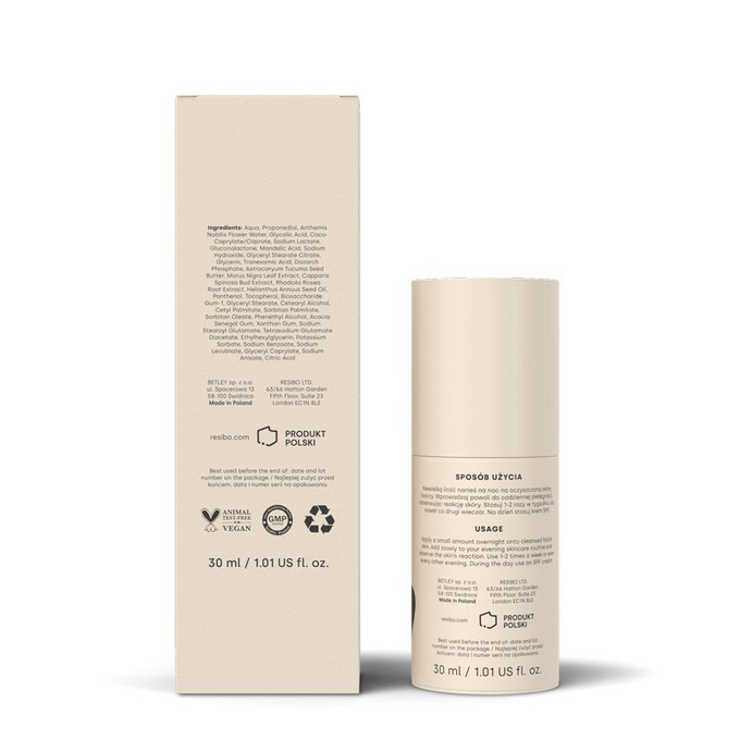 RESIBO Babyface multikwasowa esencja odnawiająca, 30 ml
