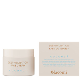 Nacomi Deep hydration Krem do twarzy Coconut 40 ml