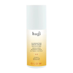 Hagi Glow Serum-krem rozświetlające do twarzy i pod oczy na dzień i na noc, 30 ml