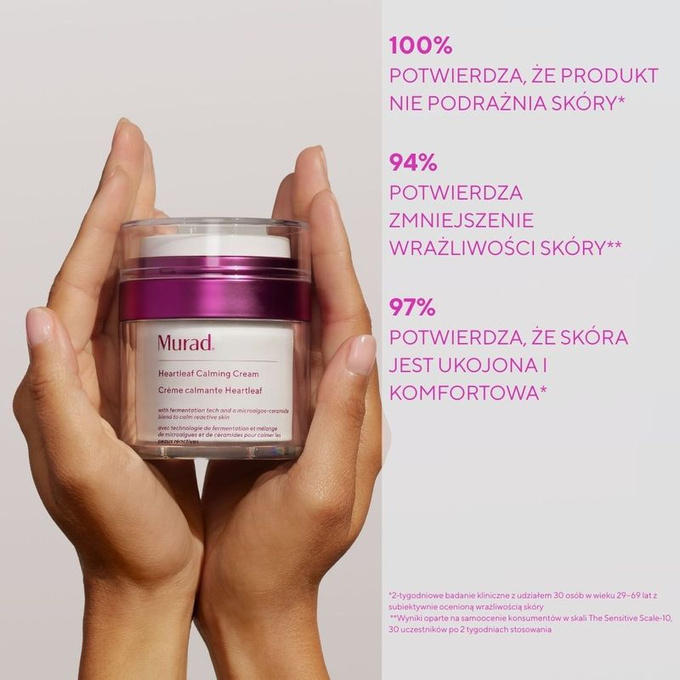 Murad Sensitive skin heartleaf calming cream - Kojący krem, 50 ml