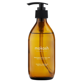 MOKOSH Nawilżający żel do mycia ciała Czereśnia z bursztynem, 300 ml