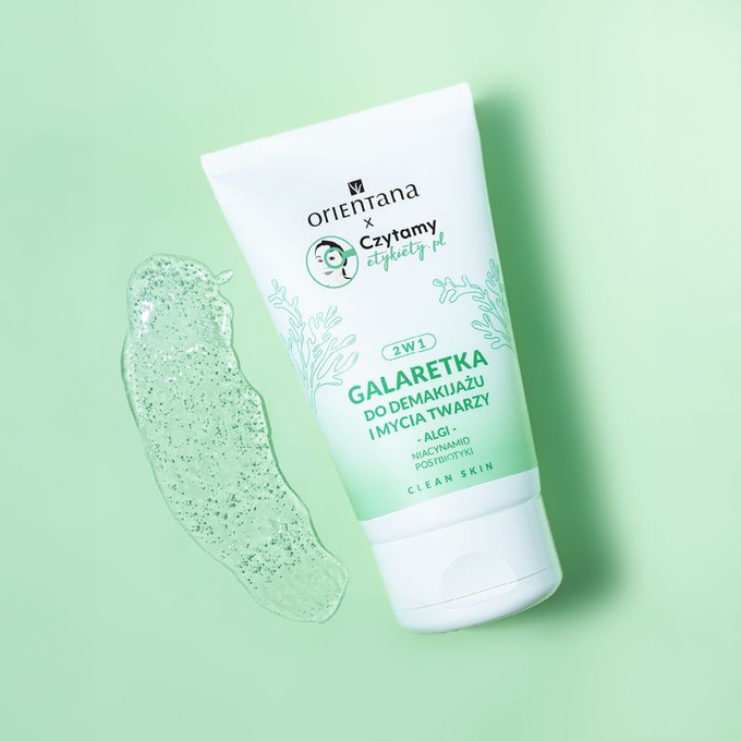 Orientana Clean Skin Galaretka do mycia twarzy i demakijażu, 125 ml