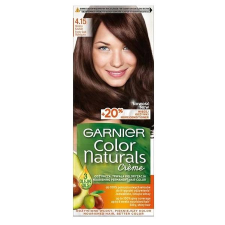 Color Naturals Creme krem koloryzujący do włosów 4.15 Mroźny Kasztan