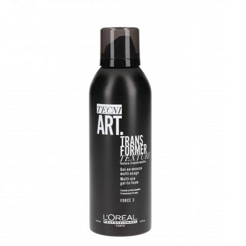 Tecni Art Transformer Texture Multi-Use Gel-To-Foam wielozadaniowy żel do włosów Force 3 150 ml