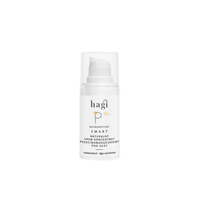 Hagi Smart P - naturalny krem koncentrat przeciwzmarszczkowy pod oczy - nutripeptydy, 15 ml
