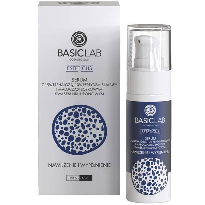 BasicLab Cosmetology Esteticus serum nawilżenie i wypełnienie (trehaloza 15%) 30 ml