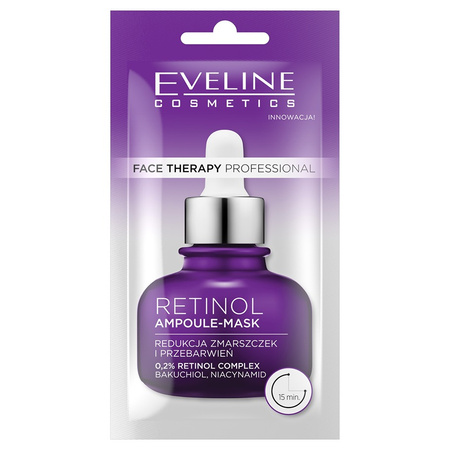 Eveline Face Therapy Professional Ampoule-mask Kremowa maseczka, Retinol