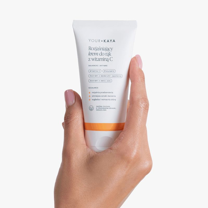 Your KAYA Rozjaśniający krem do rąk z witaminą C, 100 ml