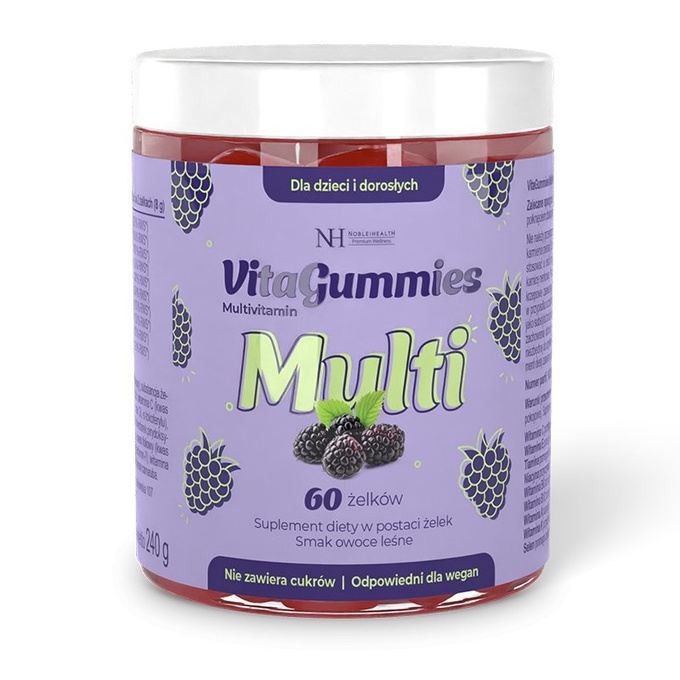 Noble Health VitaGummies Multivitamin 60 żelek