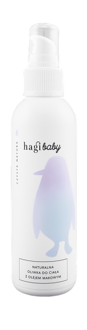 Hagi Baby naturalna oliwka do ciała z olejem makowym 150 ml