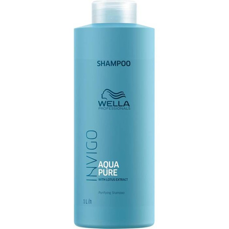 Invigo Aqua Pure Purifying Shampoo oczyszczający szampon do włosów z ekstraktem z lotosu 1000 ml