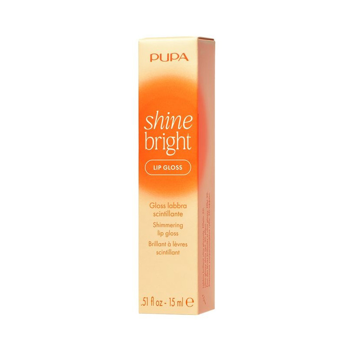 PUPA Milano Shine Bright Błyszczyk do ust, 15 ml