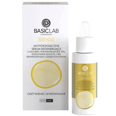 Basiclab cosmetology antyoksydacyjne serum regenerujące 30 ml