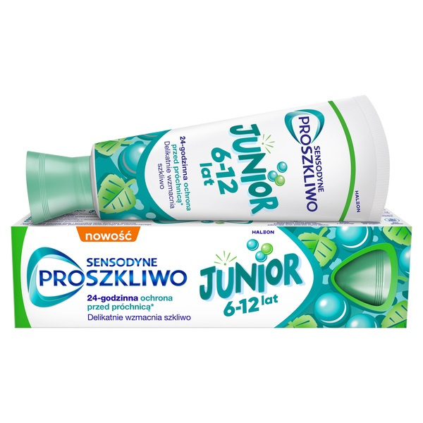 Sensodyne Proszkliwo Junior pasta do zębów dla dzieci 6-12 lat, 75 ml