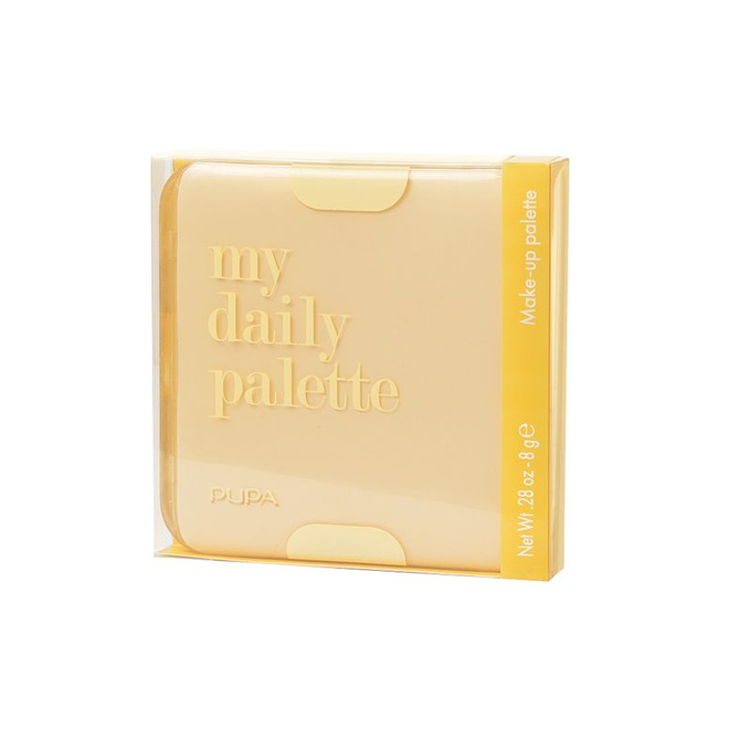 PUPA Milano My Daily Palette - Paleta do makijażu 001 Golden Aurora, 8 g