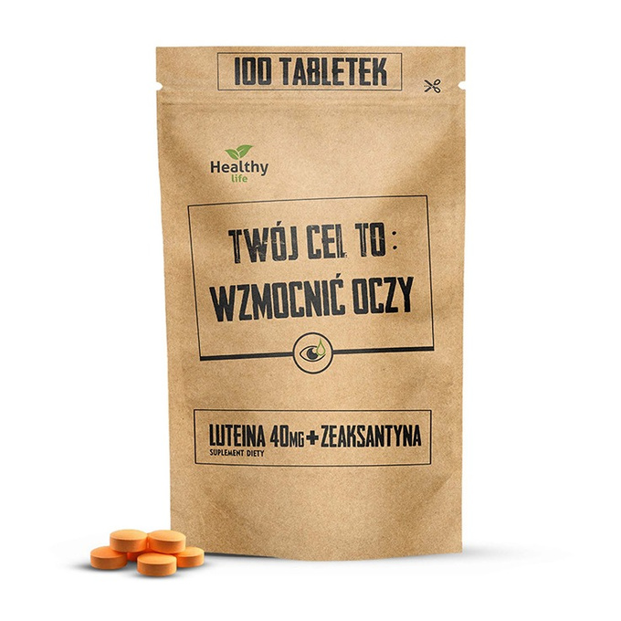 Twój Cel to Luteina + zeaksantyna - 100 tabletek