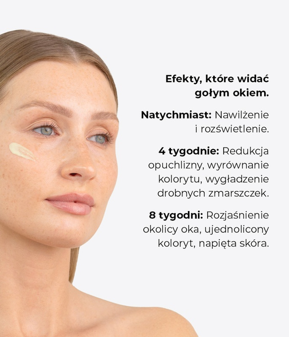 Veoli Botanica EYELUMINATE HERO Energetyzująco-rozświetlające serum pod oczy i na powieki, 15 ml