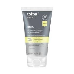 Tołpa Dermo Men max efekt mikrozłuszczający żel do mycia twarzy 150 ml