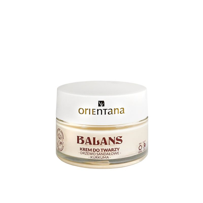Orientana Krem do twarzy Drzewo Sandałowe i Kurkuma, 50 ml