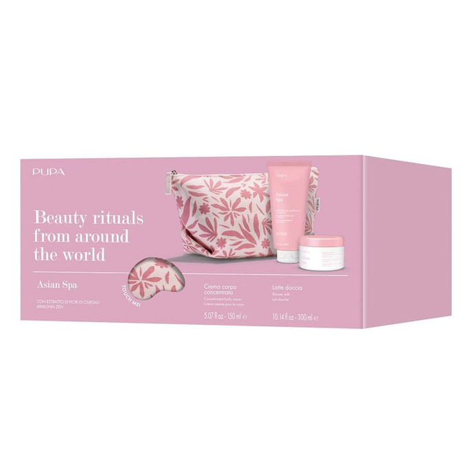 PUPA Milano Asian SPA Zestaw Balsam do ciała + mleczko pod prysznic