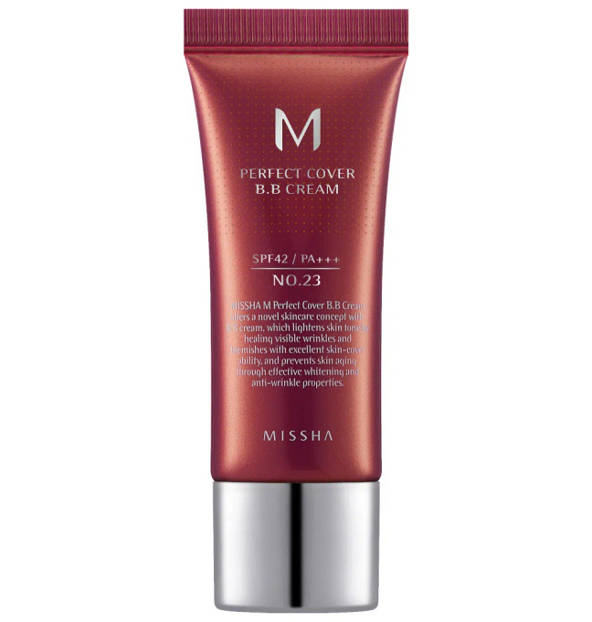 MISSHA Kryjący krem BB, 23 Natural Beige, 20 ml