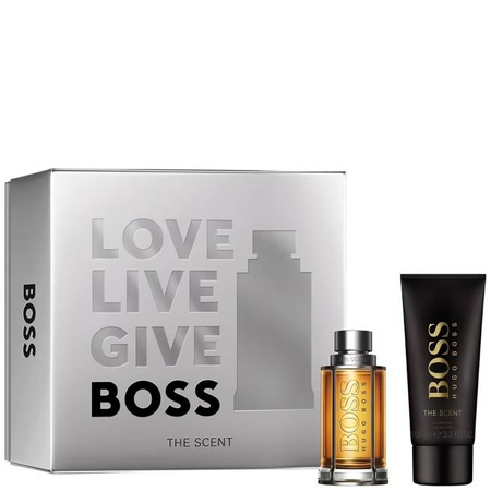 Boss The Scent For Man zestaw woda toaletowa spray 50 ml + żel pod prysznic 100 ml