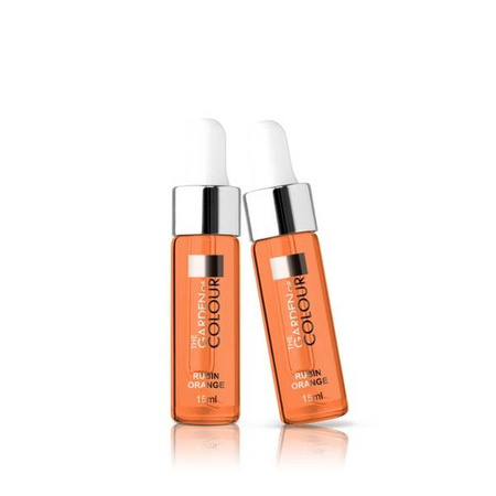 The Garden of Colour Regenerating Cuticle and Nail Oil oliwka do paznokci z pipetą Rubin Orange 15 ml