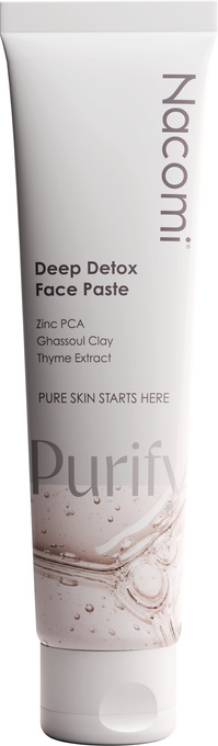Nacomi Deep Detox pasta do mycia twarzy, 100 ml