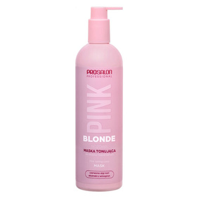 PROSALON PINK BLONDE Różowa maska tonująca do włosów rozjaśnianych, 500 ml