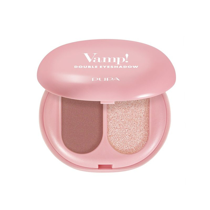 PUPA Milano Vamp! Double Eyeshadow Cienie do powiek - 006 Rose Perlage