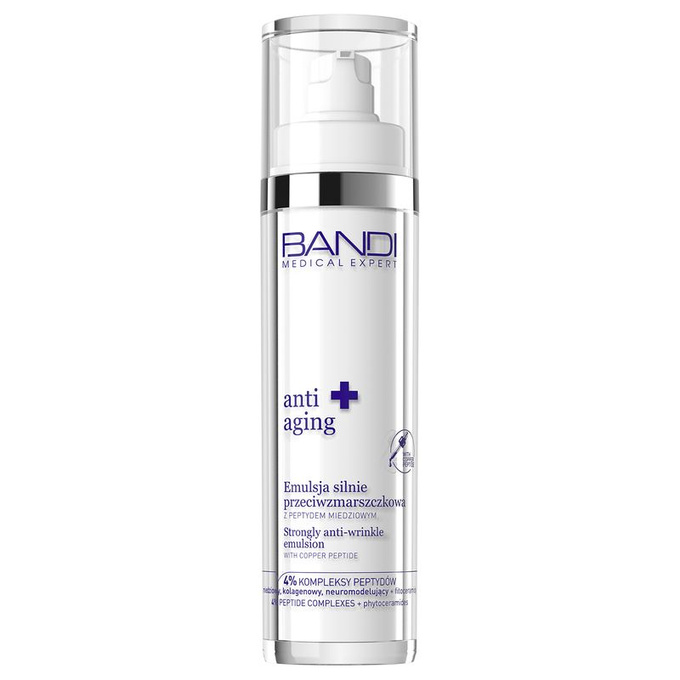 BANDI MEDICAL EXPERT ANTI-AGING Emulsja silnie przeciwzmarszkowa z peptydem miedziowym