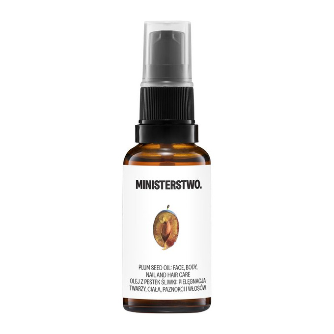 MINISTERSTWO. Olej z pestek śliwki, 30 ml