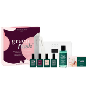 Manucurist Green Flash Gift Set Zestaw z lampą LED