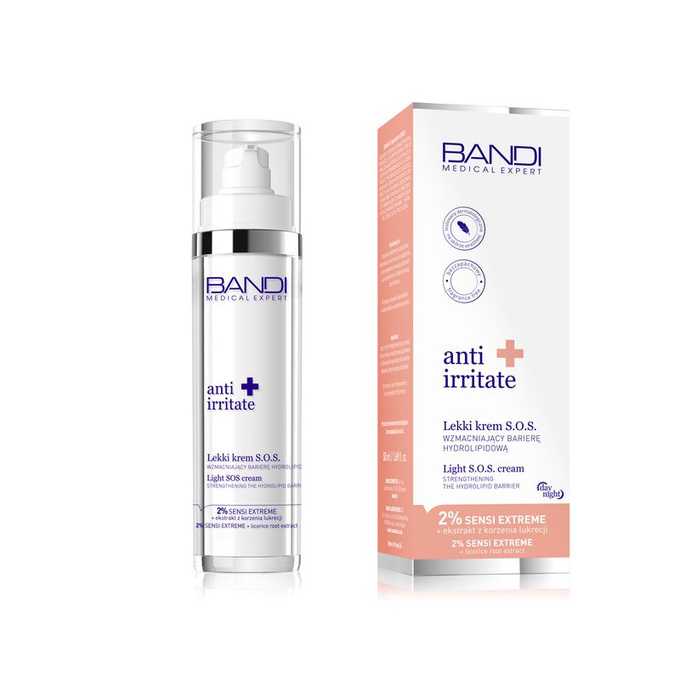 Bandi Medical Expert Anti Irritate - Lekki krem S.O.S., 50 ml