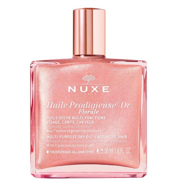 Nuxe Huile Prodigieuse Or Florale rozświetlający suchy olejek, 50  ml