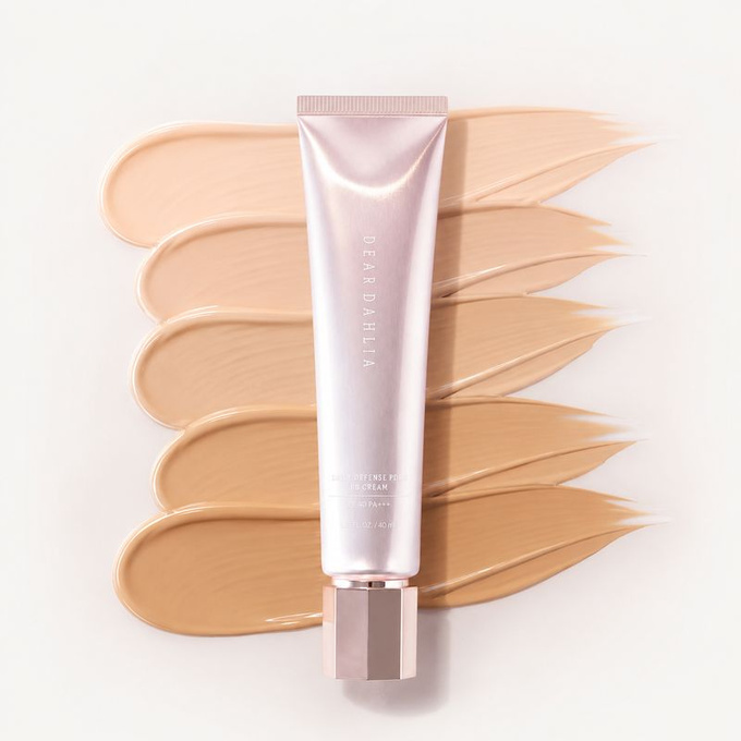 Dear Dahlia Daily Defense PDRN BB Cream SPF 40 PA+++ - Medium Beige, 40 ml