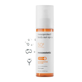 mesoestetic Mesoprotech Body Sun Spray Spray ochronny do ciała SPF 50+, 200 ml