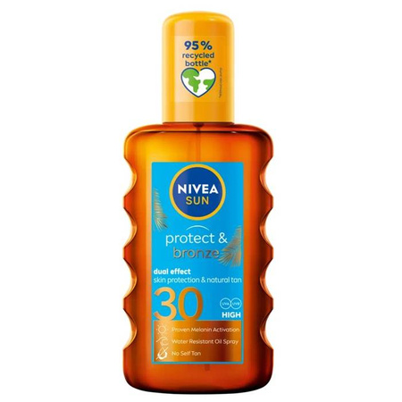 Sun Protect & Bronze olejek do opalania w sprayu aktywujący naturalną opaleniznę SPF30 200 ml