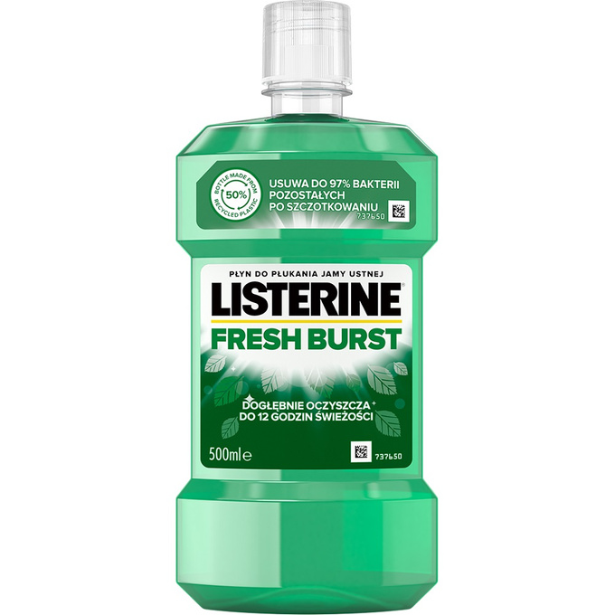 Listerine Fresh Burst płyn do płukania jamy ustnej 500ml