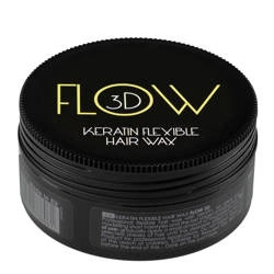 Flow 3D Keratin Flexible Hair Wax elastyczny wosk do włosów z keratyną 100g