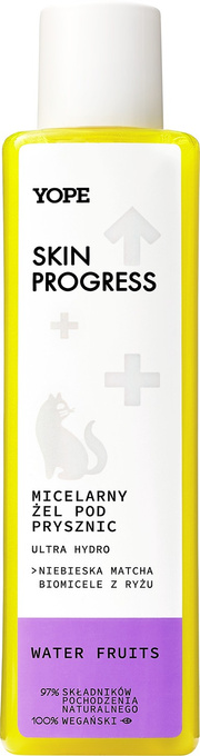 YOPE Skin Progress Micelarny żel pod prysznic Ultra Hydro - Water Fruits 200 ml