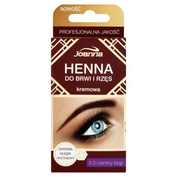Henna do brwi i rzęs kremowa 3.0 Ciemny Brąz 15 ml