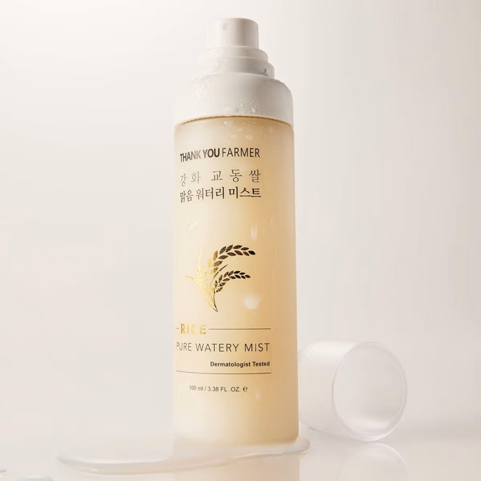 THANK YOU FARMER Rice Pure Watery Mist Rewitalizująca Mgiełka do Twarzy 100 ml