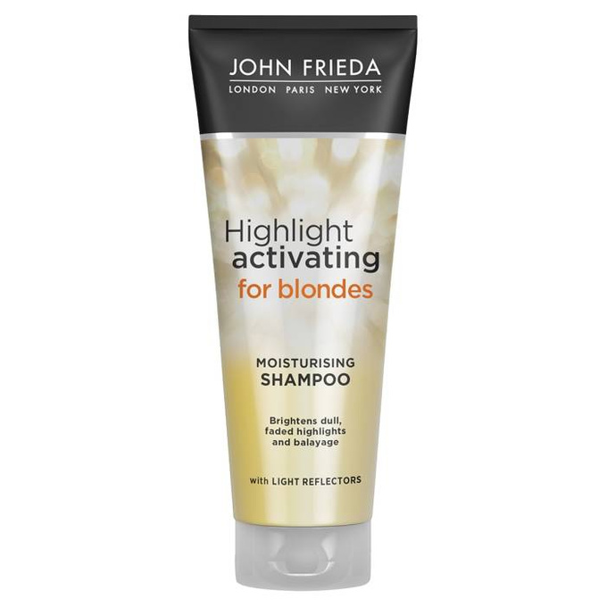 Sheer Blonde Highlight Activating szampon nawilżający do jasnych włosów blond 250 ml