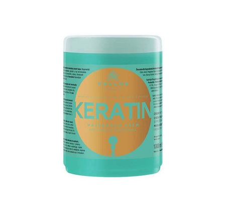Keratin Hair Mask With Keratin And Milk Protein maska do włosów suchych i łamiących się z wyciągiem keratyny i proteiny mlecznej 1000ml
