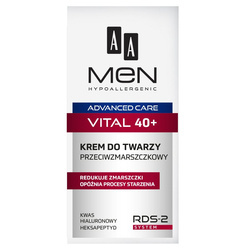 Men Advanced Care Vital 40+ krem do twarzy przeciwzmarszczkowy 50 ml