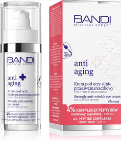 BANDI MEDICAL EXPERT ANTI-AGING Krem pod oczy silnie przeciwzmarszkowy z peptydem miedziowym