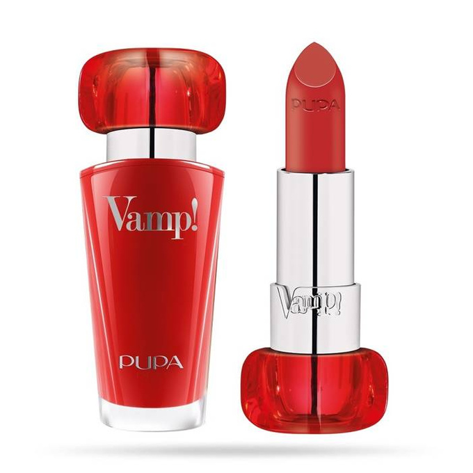 PUPA Milano Vamp! Pomadka do ust 304 Red Flame