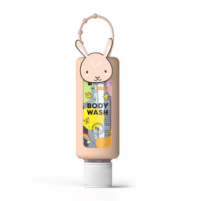 HISKIN KIDS Żel do mycia ciała - Królik, travel size, 75 ml
